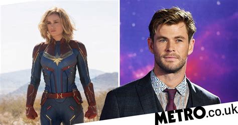 Avengers Endgame Chris Hemsworth Addresses Thor And Captain Marvel