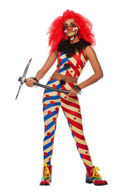 Womens Malicious Clown Costume Ebay