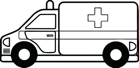 Fire Truck Ambulance Police Car Coloring Page