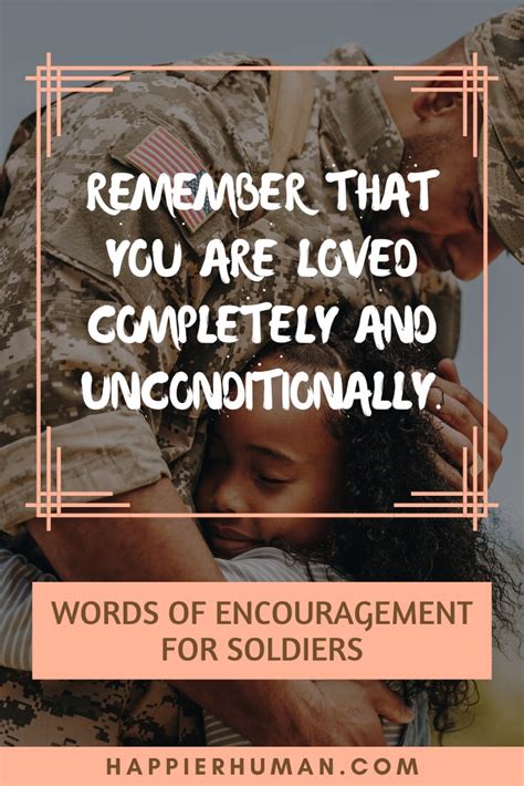 50 Words Of Encouragement For Soldiers And Military Members