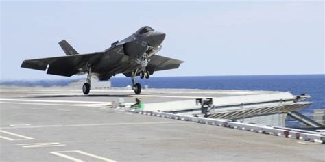 Navy Prepares Its New Ford Class Carriers For F 35c Stealth Attack