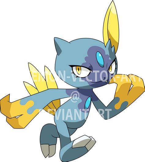 Shiny Hisuian Sneasel Vector By Pokemon Vector Art On Deviantart