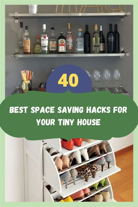 40 Best Space Saving Hacks For Your Tiny House In 2020 Space Saving