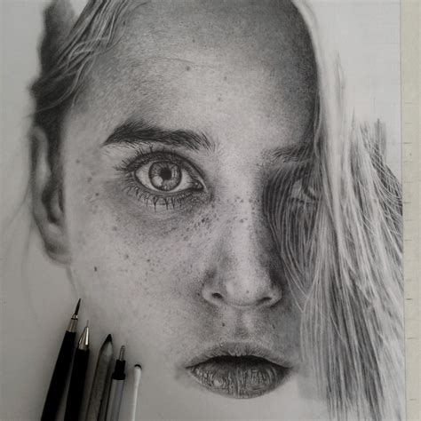 Monica Lee Hyper Realistic Pencil Drawings Absolutely Amazing