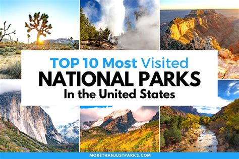 10 Most Visited Us National Parks Complete List 2023