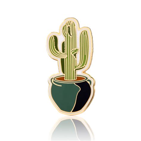 Succulents Cactus Enamel Pins Cactus Pins Cheap Enamel Pins