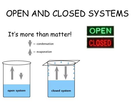 Ppt Open And Closed Systems Powerpoint Presentation Free Download