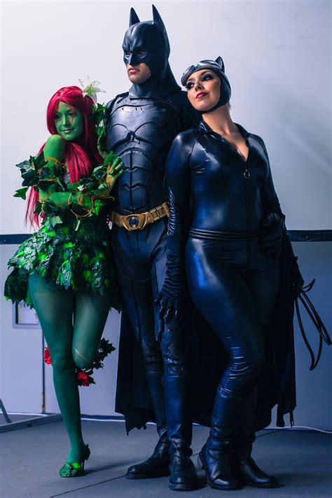 Paris Comics Expo 2012 Poison Ivy Batman Et Catwoman