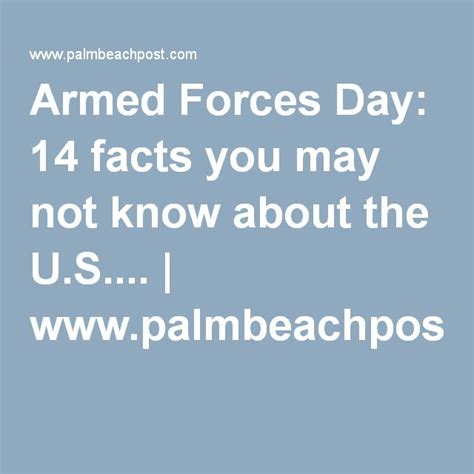 Armed Forces Day 14 Facts You May Not Know About The Us Armed