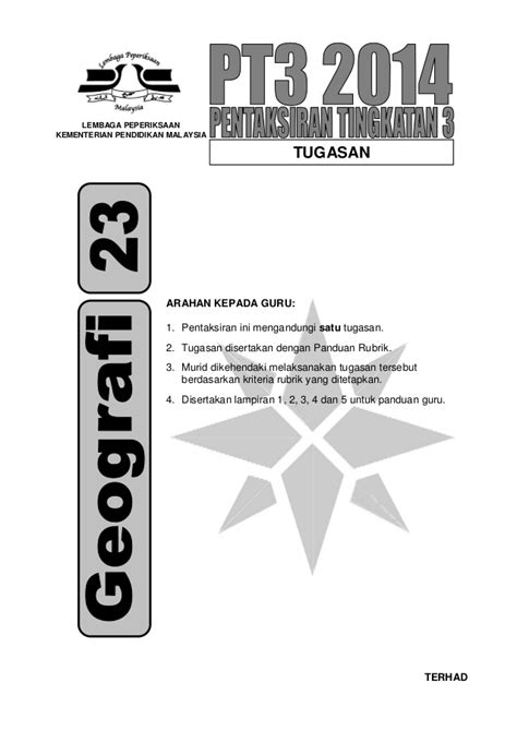 We did not find results for: PT3 2014 Geografi (Arahan Guru)