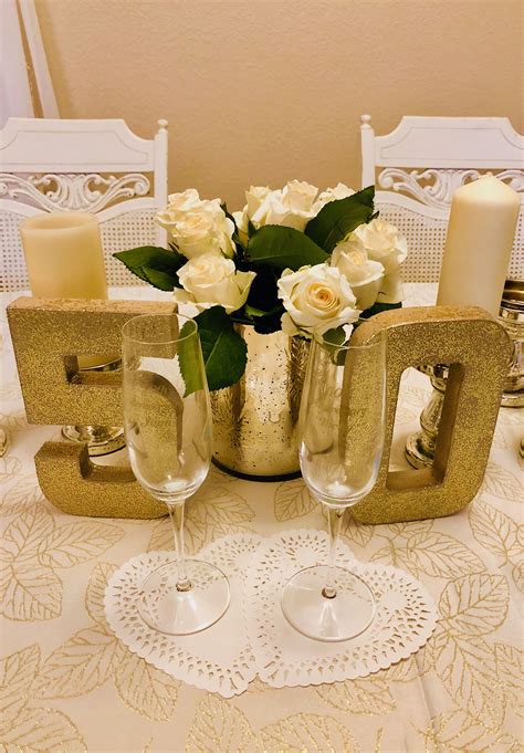 50th Anniversary 50th Anniversary Decorating Ideas For A Memorable