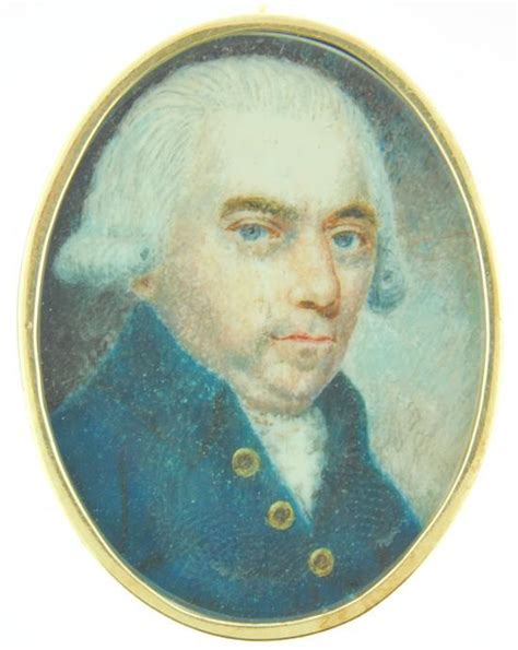 Lot Miniature Portrait Of An 18th C Gentleman On Oval Support Housed In Tested 14k Yellow
