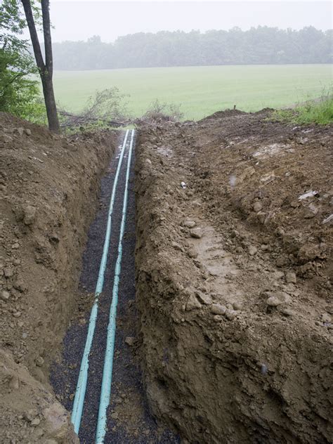 Footing drains have a reputation for clogging. Running the footing drain and radon vent to daylight | New ...