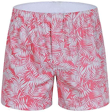 Men S Casual Pants Sports Boxer Briefs Aloha Hawaiian Shorts Leg