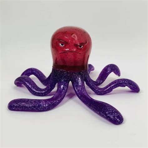 disney pixar toy story 3 stretch purple glitter octopus 8 flexible figure 2009 29 90 picclick