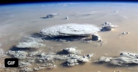 Dust And Clouds Dance Over The Sahara 9gag