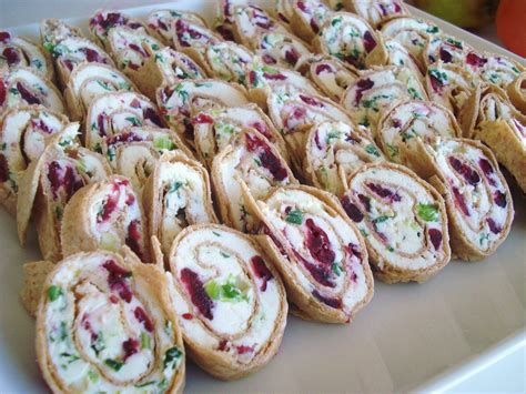 Serving baby shower appetizers is the most common and convenient way to feed your guests. Party Appetizer - Sweet & Savory Pinwheels - Inspired RD