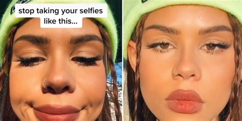 Selfie Hack Beauty Guru Tip To Beat Front Camera Facial Distortion
