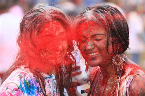 The Colorful Chaos Of Phagwah Color Festival Festival Guyana