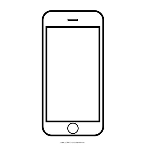 Cell Phone Coloring Page Ultra Coloring Pages