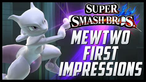 Mewtwo Dlc Gameplay First Impressions Super Smash Bros 4 Wii U