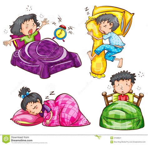 Guarda altre immagini sfogliando questa e altre gallerie fotografiche su design mag. Un Gruppo Di Bambini Alla Camera Da Letto Illustrazione ...