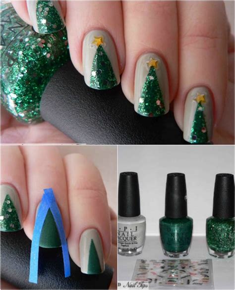Follow me on instagram for more nail designs (@herdarkesthour.nails) and makeup looks (@herdarkesthour.beauty). 16 Creative and Easy DIY Christmas Nail Art Ideas and Tutorials - Style Motivation