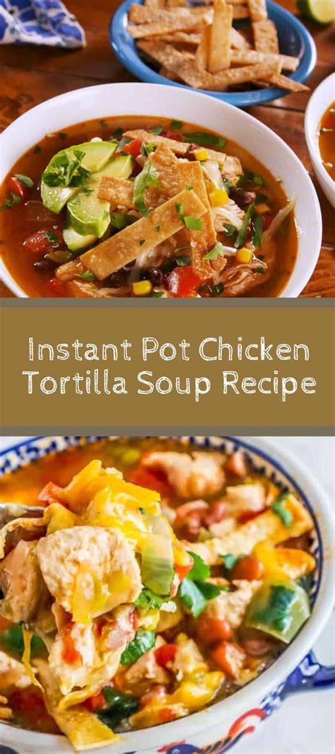 From whole chicken to heartwarming chicken soups, these popular chicken recipes are tried & loved by readers around the world! Instant Pot Chicken Tortilla Soup Recipe - Grandma Linda's ...