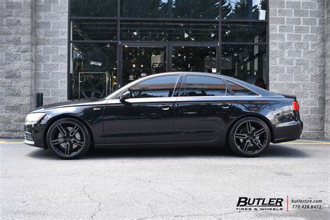 Audi A6 With 20in Vossen Hf 1 Wheels Exclusively From Butler Tires And