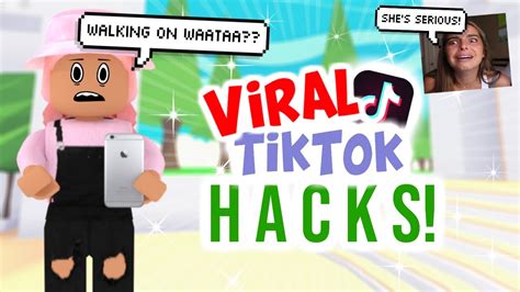 As soon as more any active code becomes available, we will update this list. Testing VIRAL TikTok Adopt Me HACKS!! *THEY WORKED* | PART ...