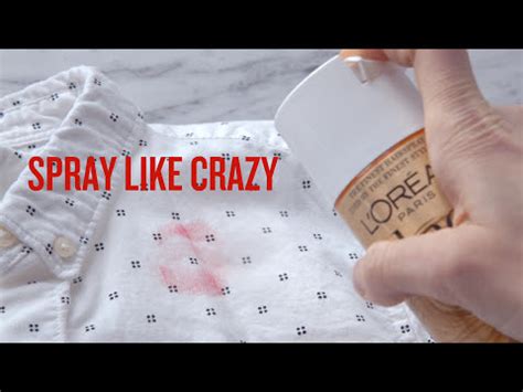 How to remove lipstick stain from clothes. How to Remove Lipstick Stains from Clothes - YouTube
