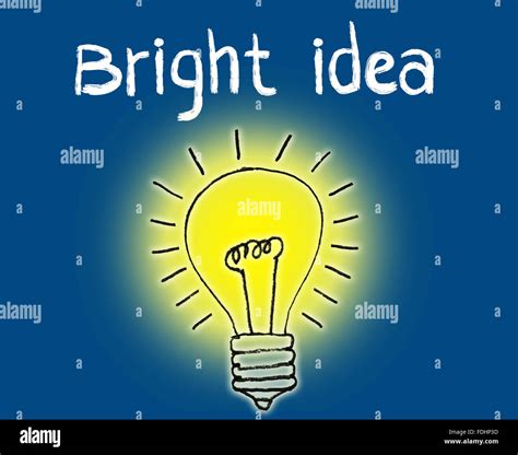 Bright Idea Hi Res Stock Photography And Images Alamy