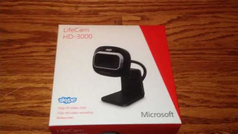 Microsoft Lifecam Hd 3000 Youtube