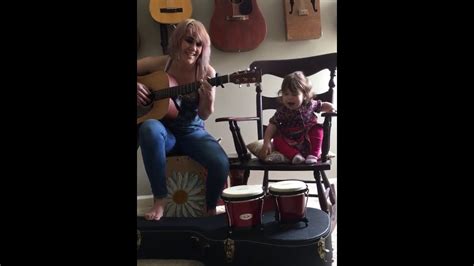 mom plays original song one year old steals the show youtube
