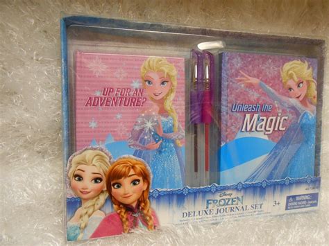 New Disney Frozen Deluxe Journal Diary Set For All Little Girls W Gel