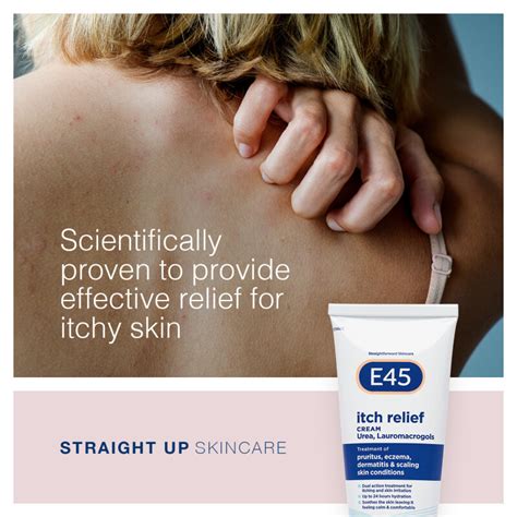E45 Itch Relief Cream 50g 50g Pharmacy2u