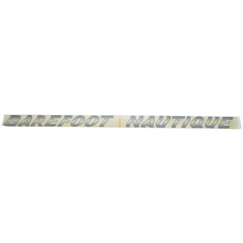 Barefoot Nautique Hull Decal