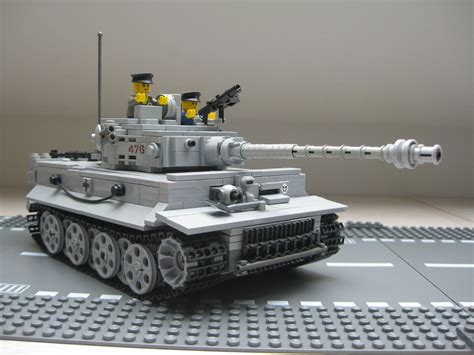 Ww2 Lego Tank Tiger 1 Ss Army Pinterest Lego Lego Military And Legos