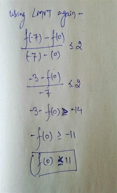 Let F And G Be Two Differentiable Functions On R Such That F X 0