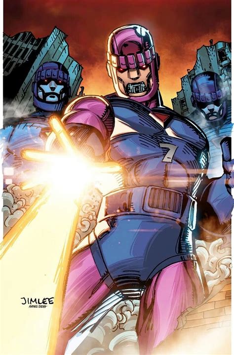 Sentinels Jim Lee Art Marvel Marvel Villains