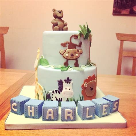 Zoo animal inspired cake | Cake creations, Cake, Baking