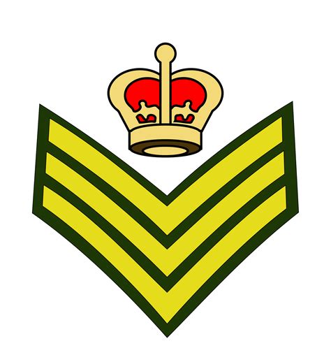 Insignia Of Colour Sergeant Royal Marines British Military Insignia