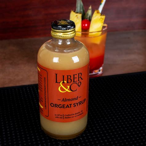 Liber And Co Almond Orgeat Syrup — Bar Products