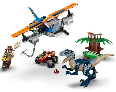 75942 Velociraptor Biplane Rescue Mission Lego Jurassic World
