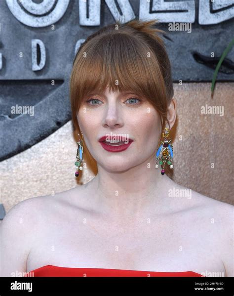 Bryce Dallas Howard At The Los Angeles Premiere Of Jurassic World Fallen Kingdom Held At The