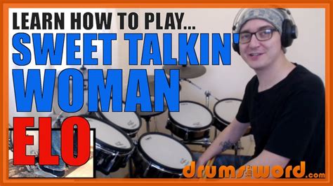 Sweet Talkin Woman Elo Drum Lesson Preview How To Play Song Bev