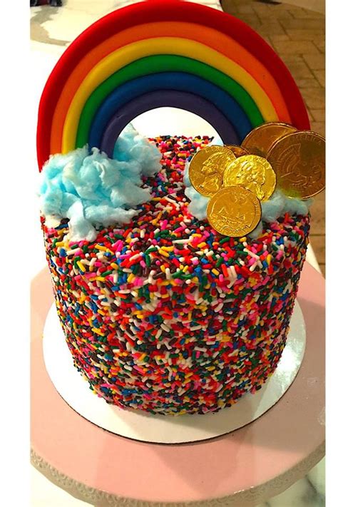The coming days will be tough, he wrote. St. Patrick's Day Rainbow Cake - CakeCentral.com