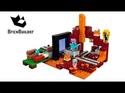Lego Minecraft The Ruined Portal 21172 Building Toy Set For Kids Boys