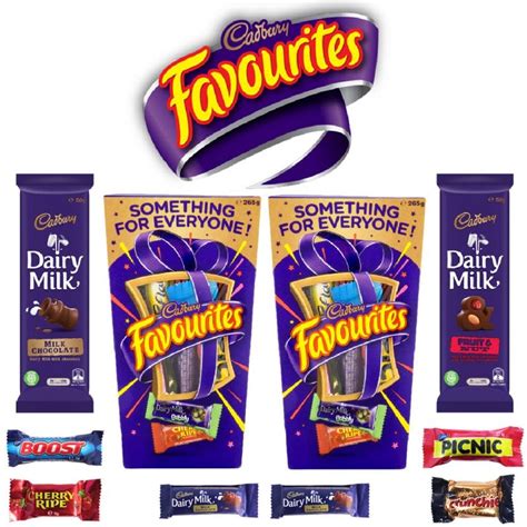 Cadbury Favourites Showbag Chocolate Showbags Online Fast Delivery