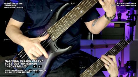 Mtd Custom 6 String Bass Demo Combinator Playthrough Tutorial Youtube